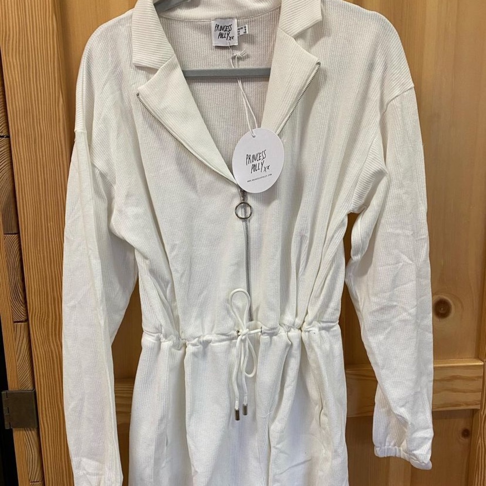 white princess polly romper